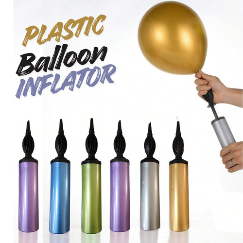 1pc plastic balloon - 1pc, pump